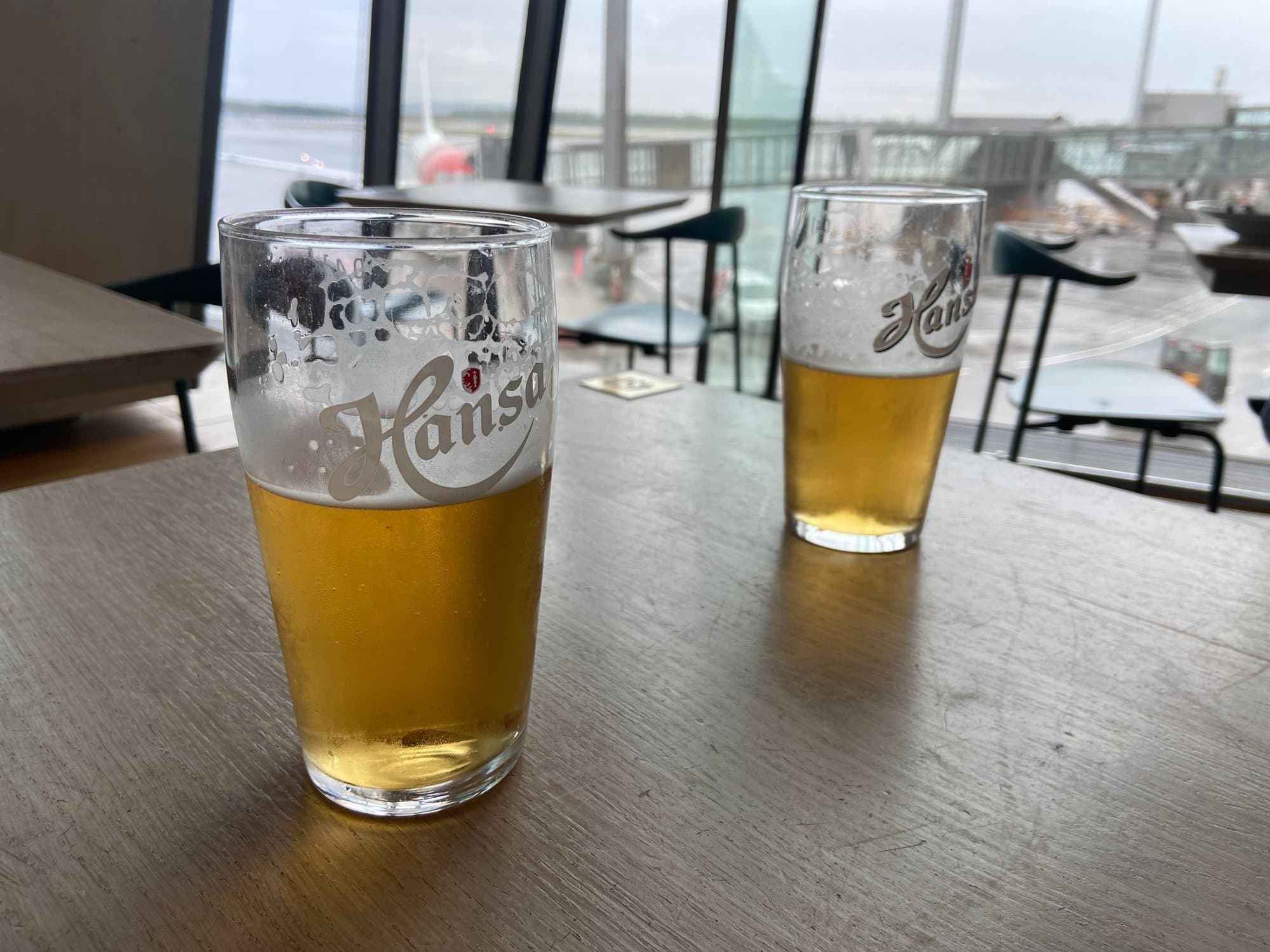Beer at Gardermoen